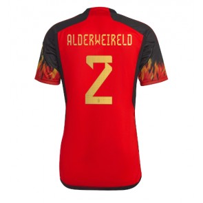 Belgien Toby Alderweireld #2 Replika Hjemmebanetrøje VM 2022 Kortærmet